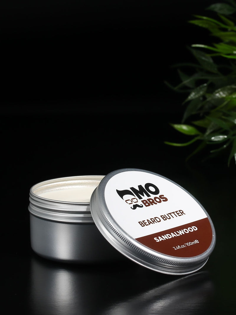 Mo Bros beard butter sandalwood 100ml, imported from the UK