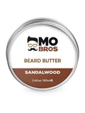 Mo Bros beard butter sandalwood 100ml, imported from the UK