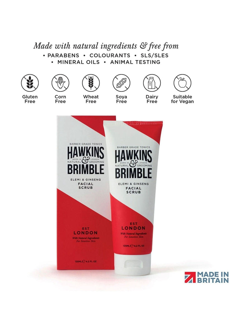 Hawkins & Brimble Facial Scrub 125 ml, UK version
