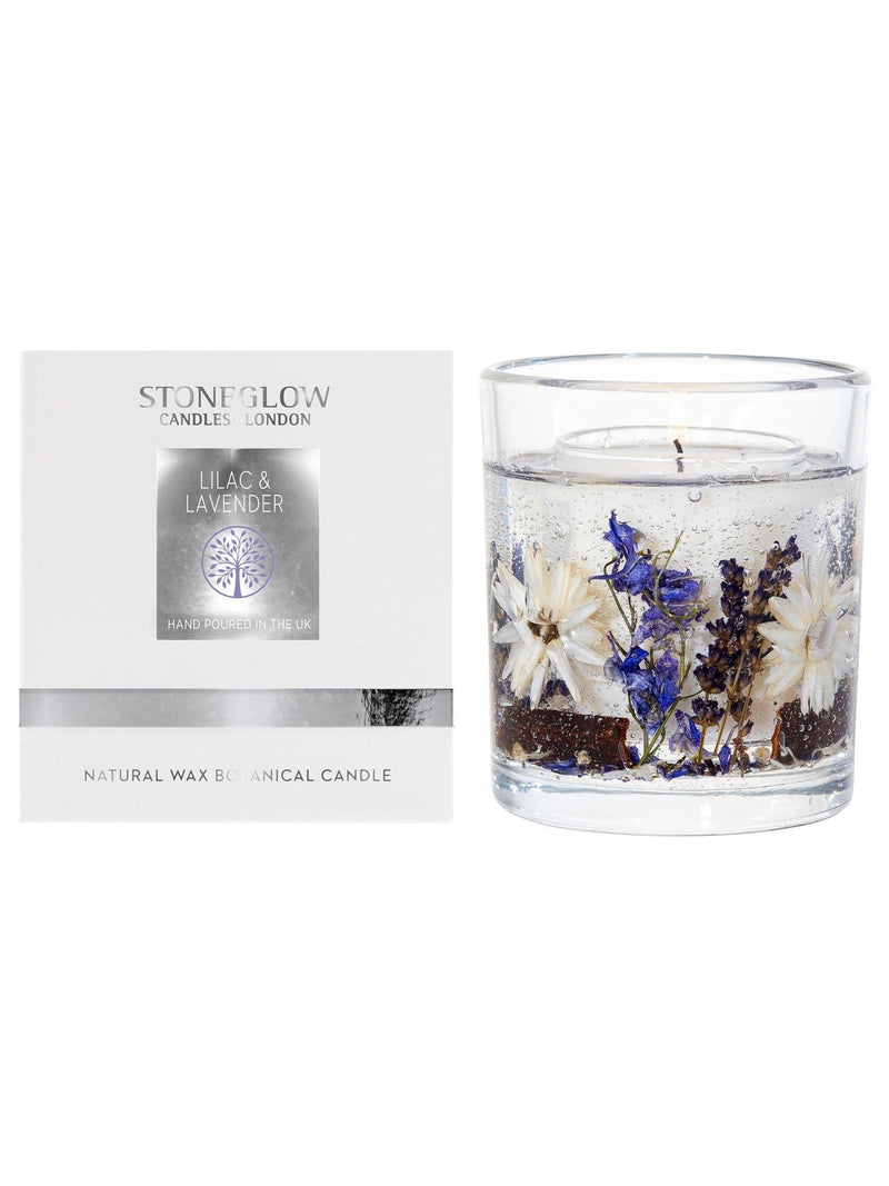 Stoneglow Lilac & Lavender Natures Gift scented candle (British brand)