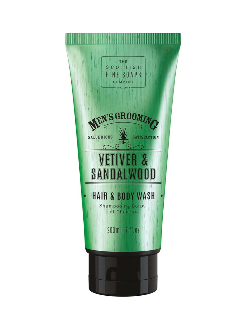 Scottish Fine Soaps Vetiver and Sandalwood Hair and Body Wash (British brand)