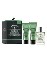 Next Scottish Fine Soaps Well Groomed Gift Set Vetiver & Sandalwood Men's Grooming Set- Buy online at McGrocer