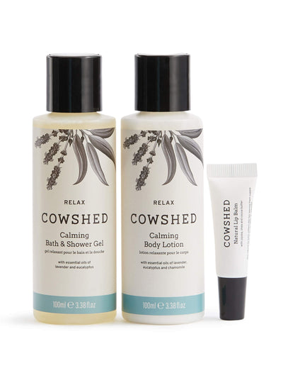 Next Cowshed Calming Essentials Set Bath and Body Set- Buy online at McGrocer