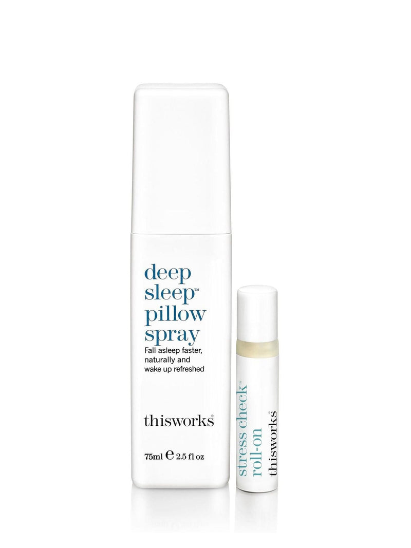This Works Deep Sleep Pillow Talk Bath & Body Gift Set 75ml + 5ml - British product