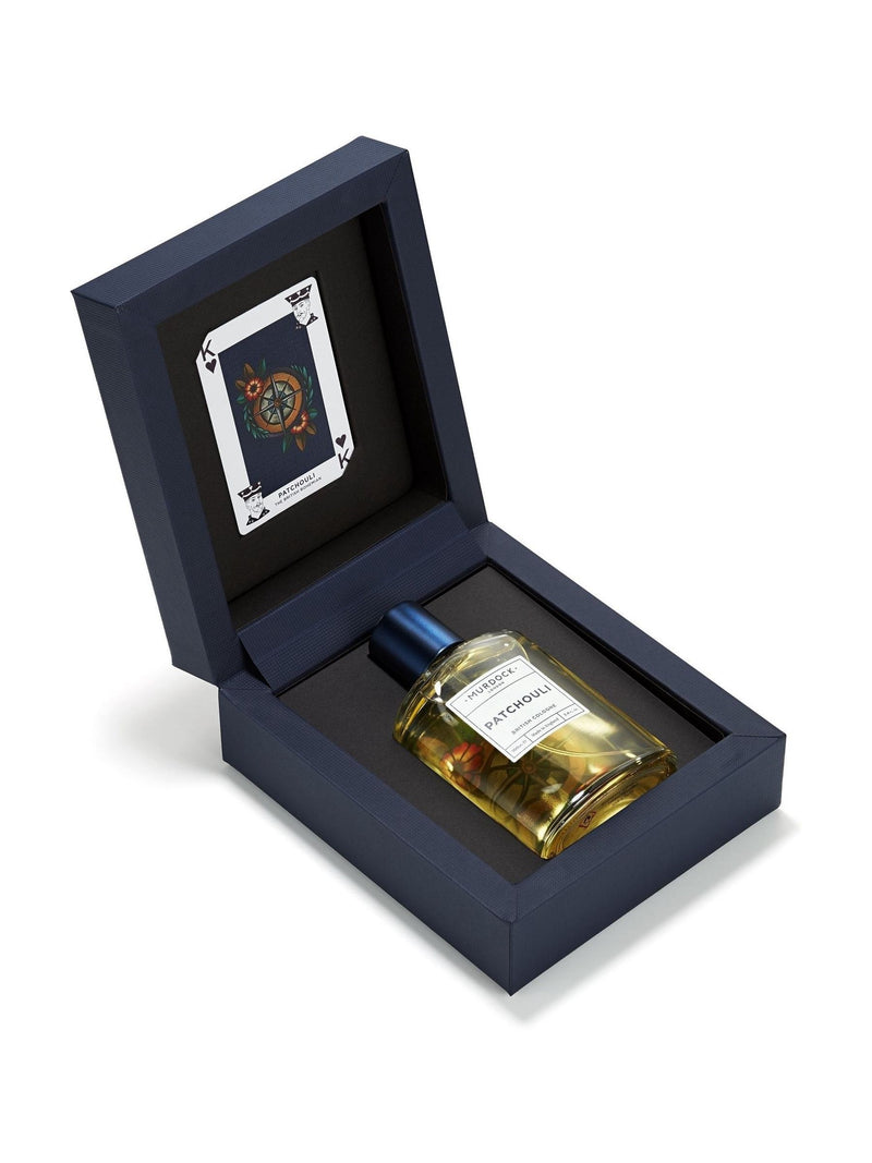 Murdock London patchouli cologne, imported from the UK