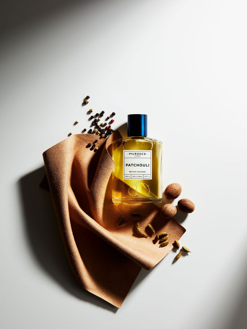 Murdock London patchouli cologne, imported from the UK