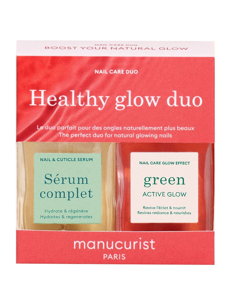 Manucurist Healthy Glow Duo nail set, imported from the UK