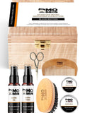 Mo Bros Wooden Signature Beard Grooming Gift Set, imported from the UK