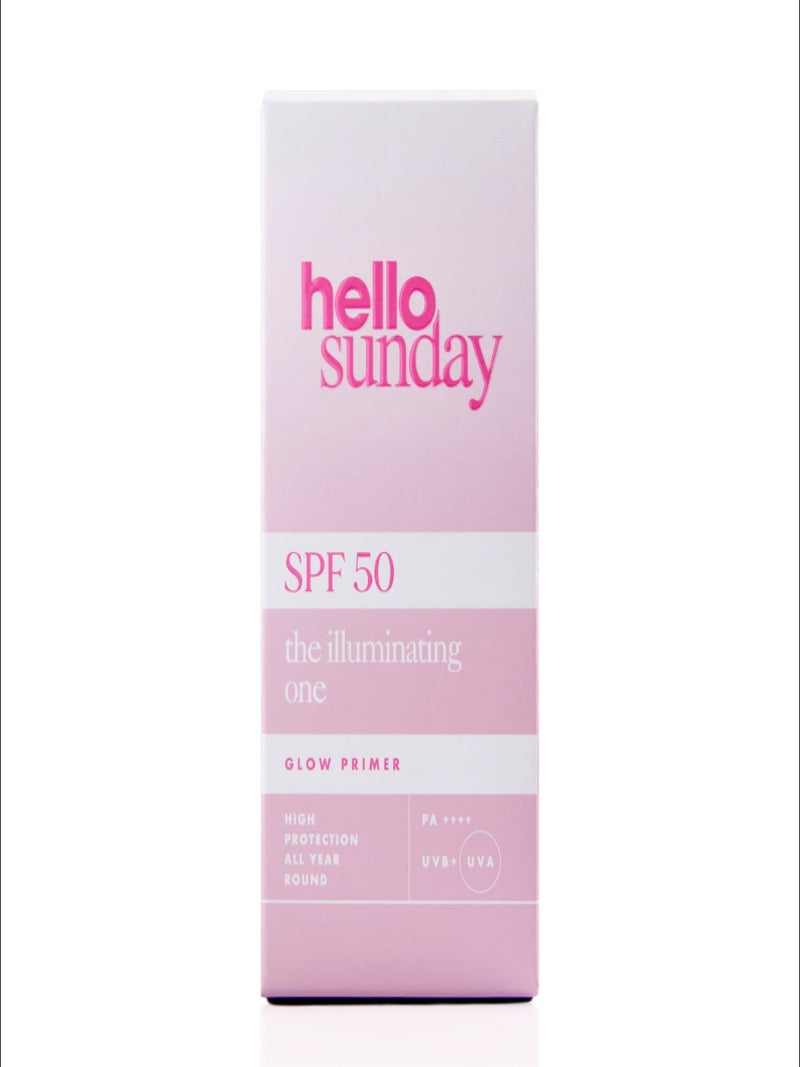 Hello Sunday Illuminating Primer SPF50 50ml, imported from the UK