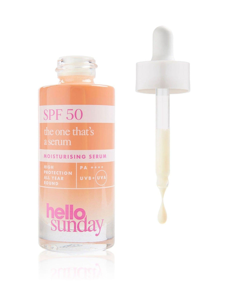 Hello Sunday SPF50 facial serum, UK version