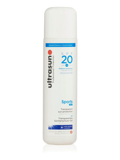 جل حماية من الشمس رياضي Ultrasun بعامل حماية من الشمس 20، 200 مل