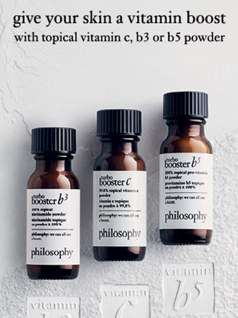 Philosophy Turbo Booster niacinamide powder 7.1g, imported from the UK