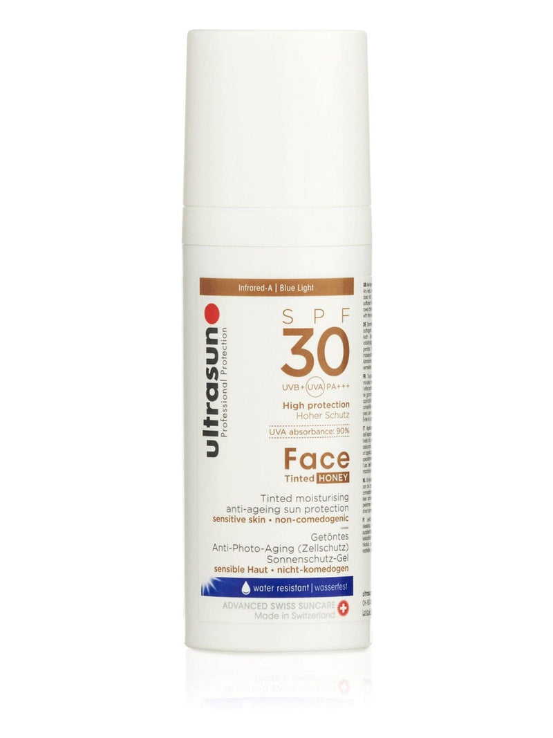 Ultrasun SPF 30 Tinted Face Cream 50ml (British brand)