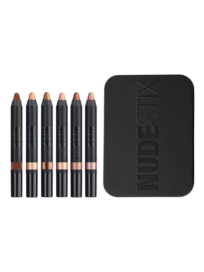 NUDESTIX Rose Gold eye pencil kit 6-piece, imported from the UK