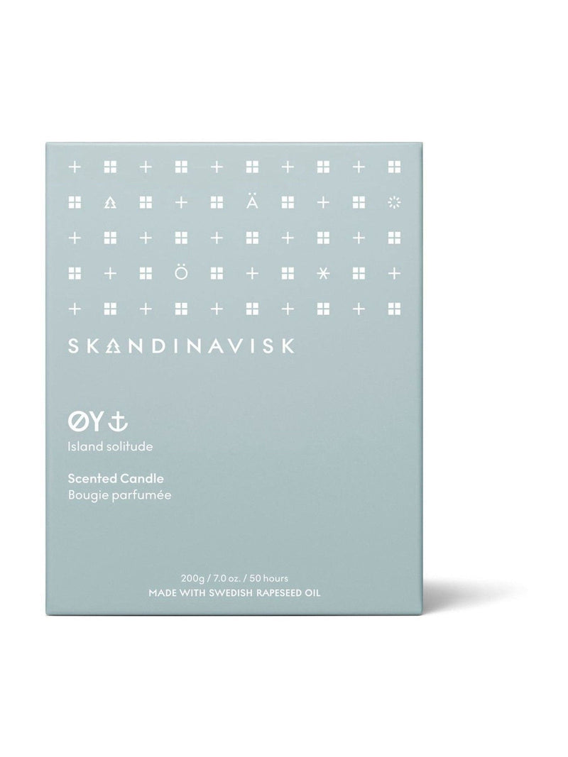 SKANDINAVISK ØY scented candle 200g (British brand)