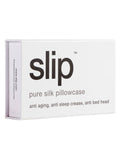 Slip white pure silk standard pillowcase - British product