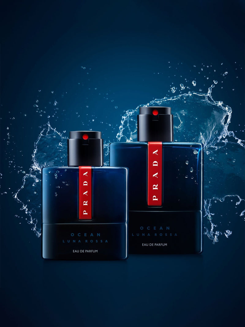 Prada Luna Rossa Ocean Eau de Parfum 50ml, imported from the UK