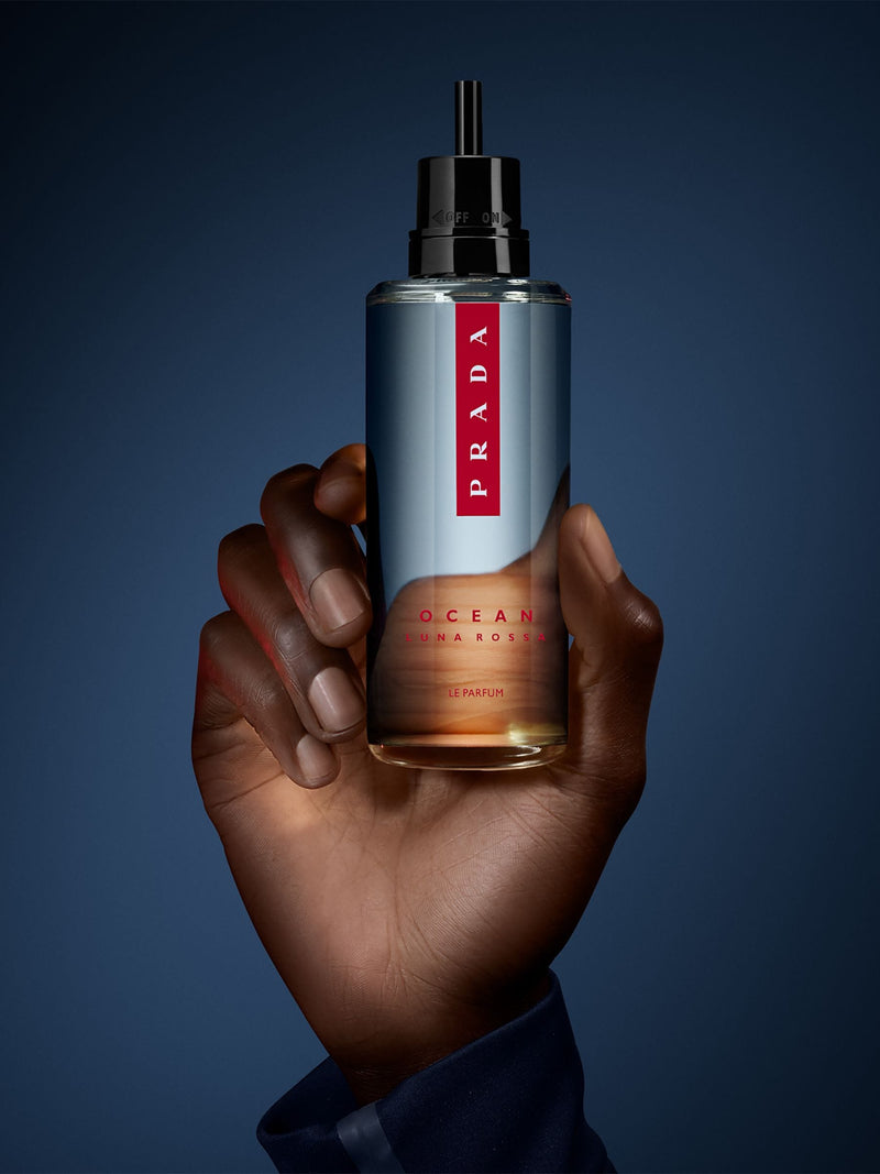 Prada Luna Rossa Ocean Le Parfum refill 150ml, imported from the UK