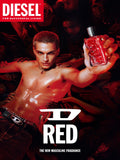 Diesel D RED men's eau de parfum - British product