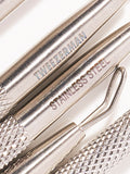 Tweezerman stainless steel no slip skincare tool - British product