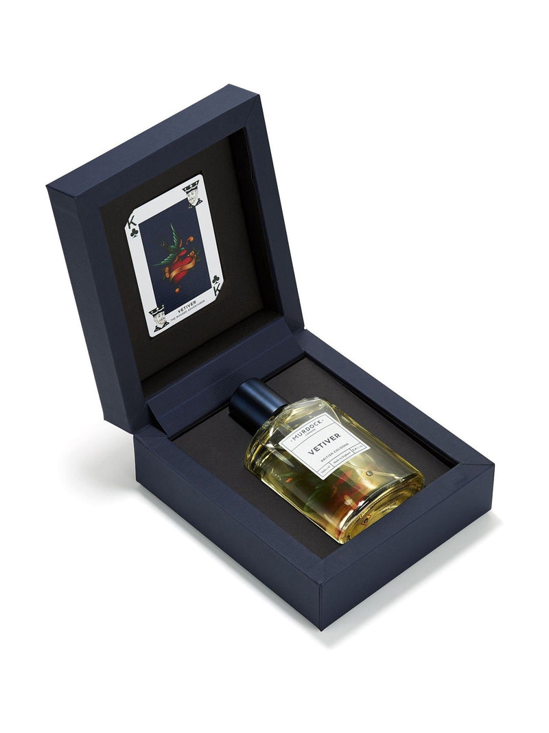 Murdock London vetiver cologne, imported from the UK