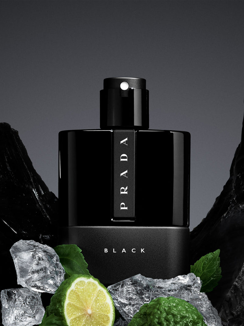 Prada Luna Rossa Black men's fragrance refill 150ml, imported from the UK