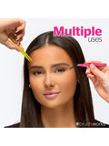 Brush Works HD 4 Piece Combination Tweezer Set neon - British product