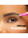 Brush Works HD 4 Piece Combination Tweezer Set neon - British product
