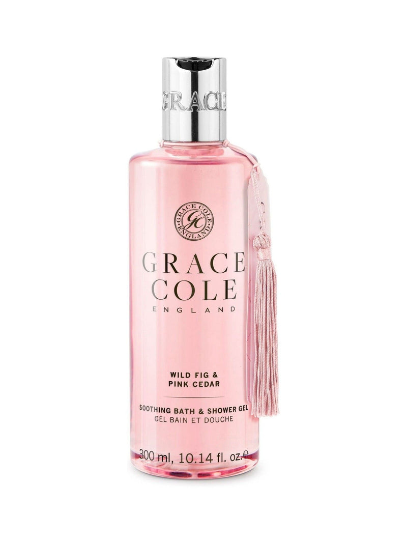 Moisturising Bath and Shower Gel with Wild Fig, Pink Cedar, and Vitamins 300ml