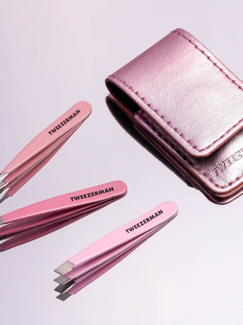 Tweezerman micro mini tweezer set (British brand)