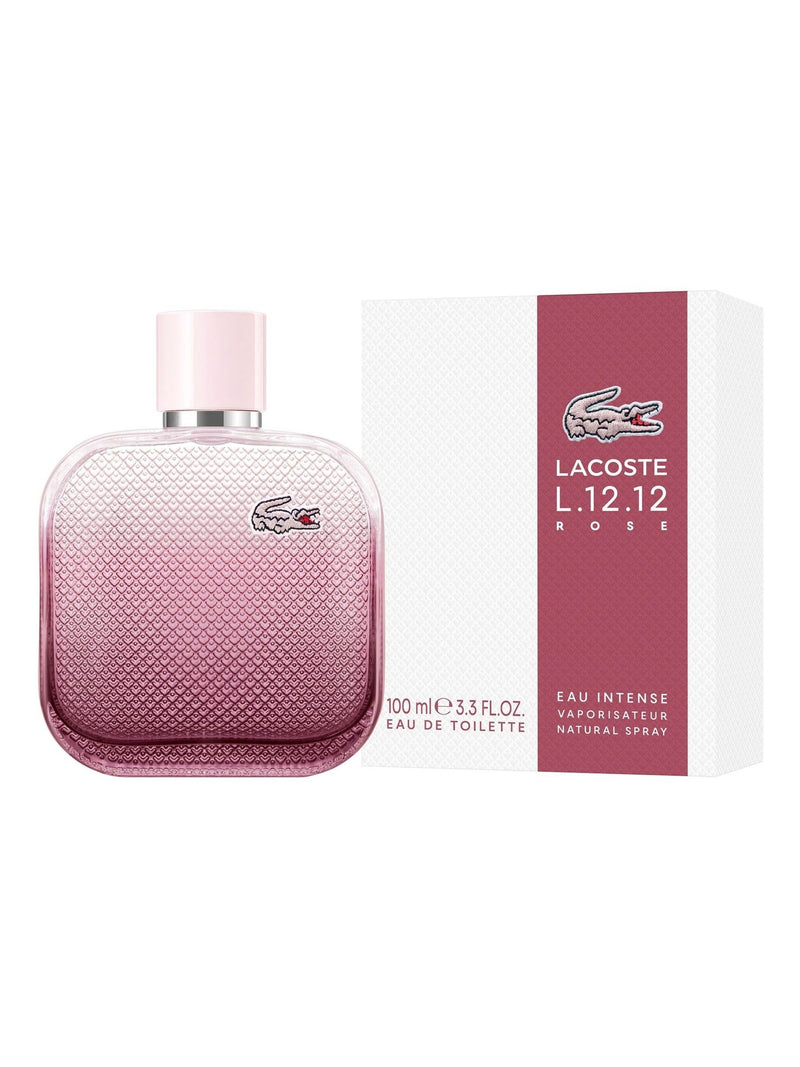 Lacoste L.12.12 Rose Intense Eau De Toilette 100ml, UK version