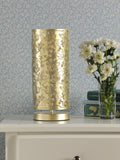 Laura Ashley Champagne Sweet Alyssum table lamp 32cm (British brand)