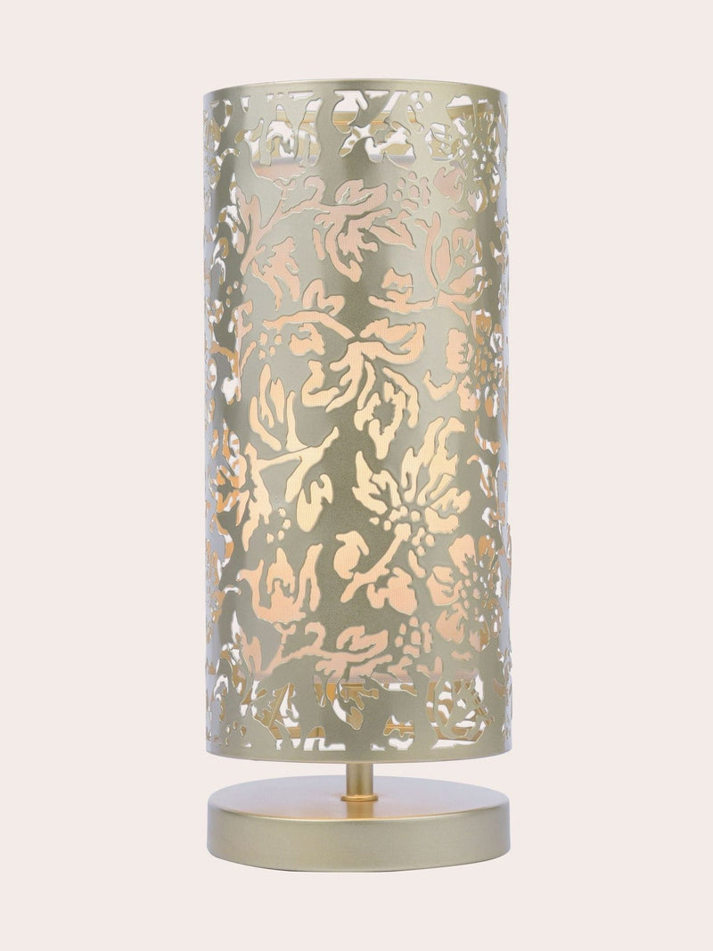 Laura Ashley Champagne Sweet Alyssum table lamp 32cm (British brand)