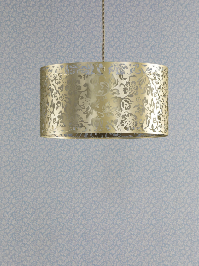 Laura Ashley ceiling light in Champagne Sweet Alyssum - British product