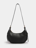 Yours Curve brown faux suede leopard buckle shoulder bag (British brand)
