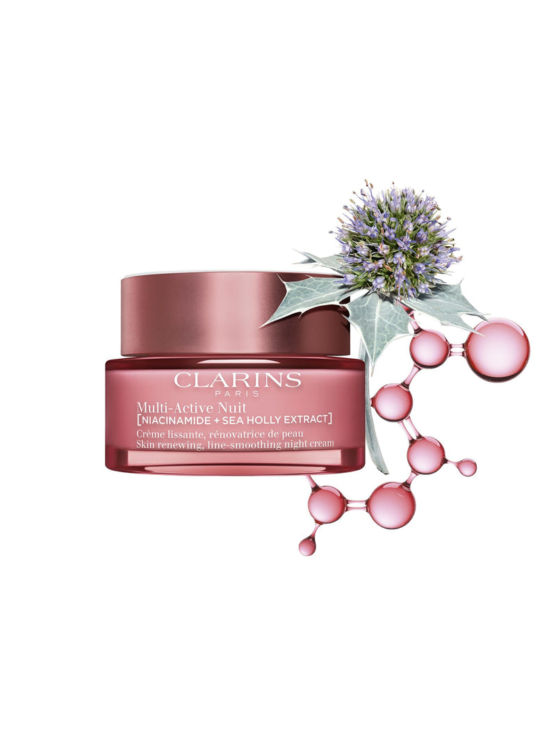 Clarins all skin types multi-active night cream 50ml - British product