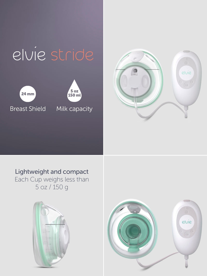 Elvie handsfree electric breast pump (British brand)