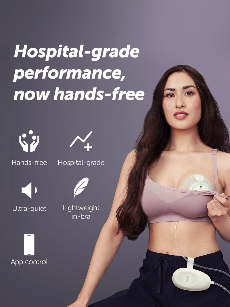 Elvie handsfree electric breast pump (British brand)