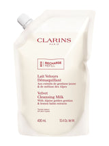 Next Clarins Velvet Cleansing Milk Facial Cleanser 400ml- Buy online at McGrocer