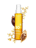 Clarins Glowing Sun Oil High Protection SPF30 150ml - British product