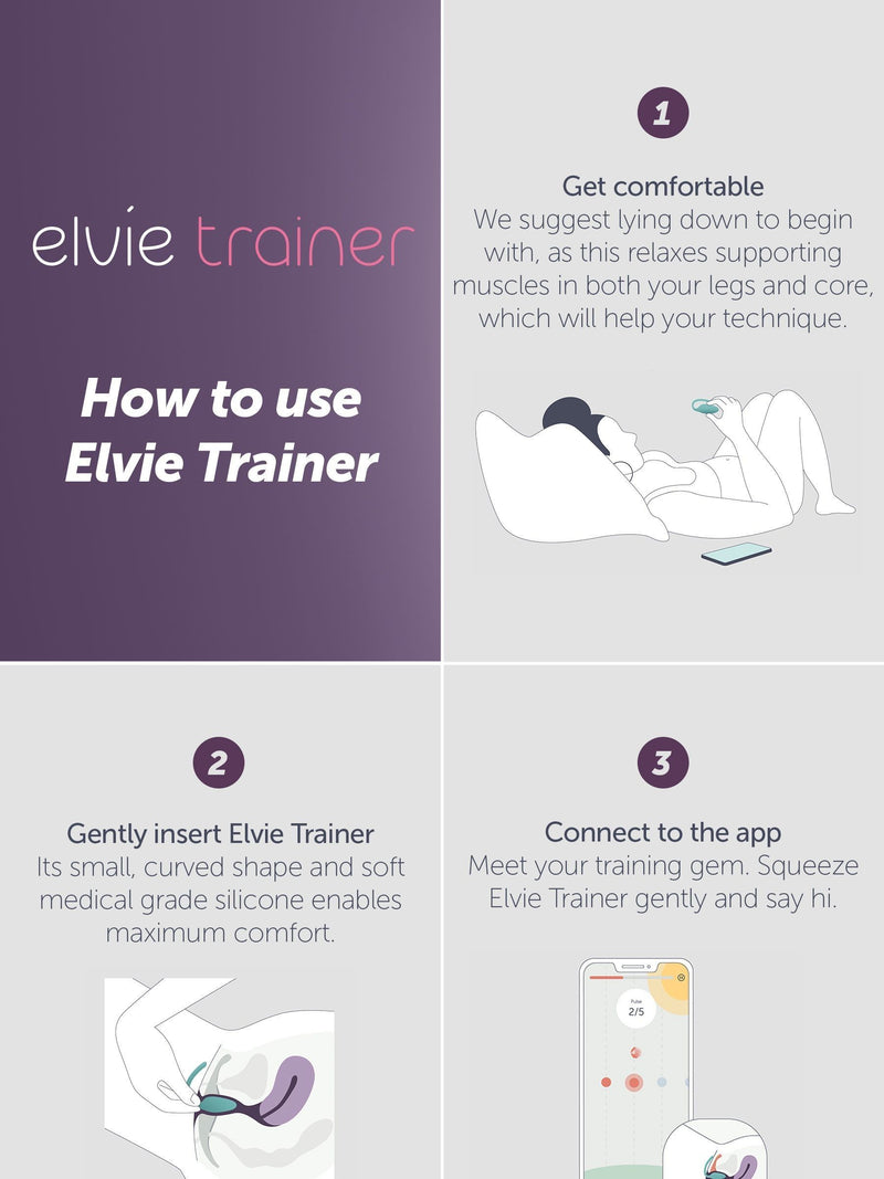 Elvie Trainer smart pelvic floor trainer, UK version