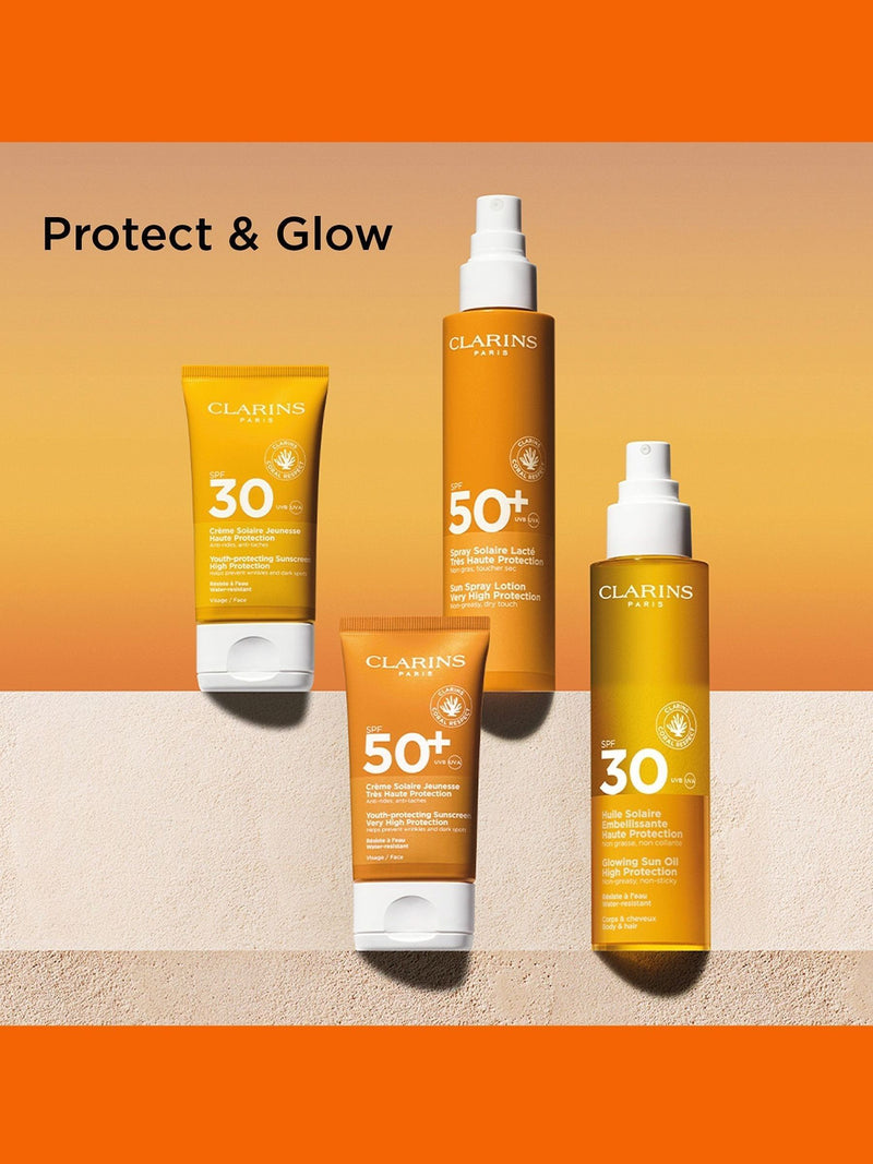Clarins Youth-Protecting Sun Cream High Protection SPF 30 50ml - British product