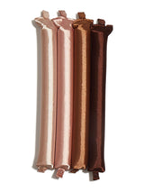 Next Kitsch Satin Jumbo Heatless Curling Flexi Rods Rosewood 4pc Set- Buy online at McGrocer