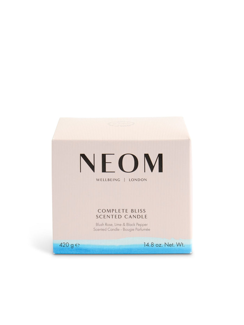 Neom Complete Bliss scented candle 3 wick, UK version