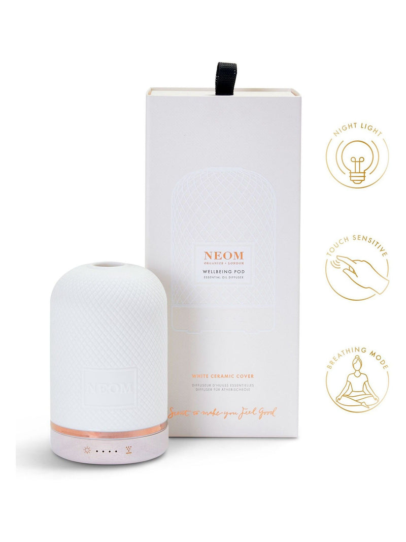 NEOM Wellbeing Pod diffuser for essential oils, British brand