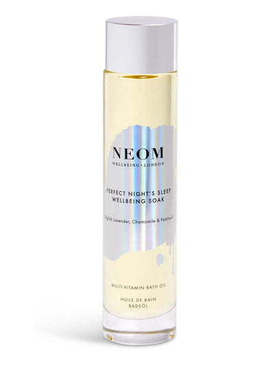 Next NEOM Perfect Nights Sleep Wellbeing Soak Multi-Vitamin Bath Oil 100ml- Buy online at McGrocer