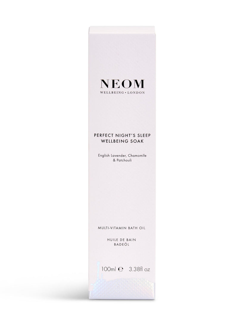 NEOM Multi-Vitamin Sleep Bath Oil Soak 100ml, imported from the UK