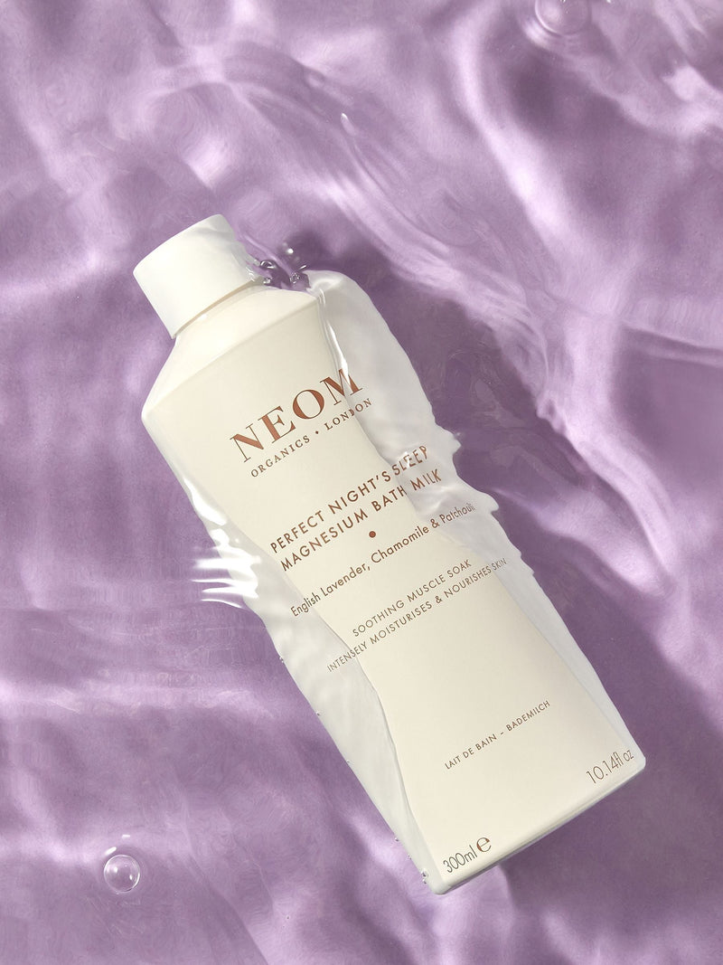 NEOM Perfect Nights Sleep Magnesium Bath Milk 300ml, imported from the UK
