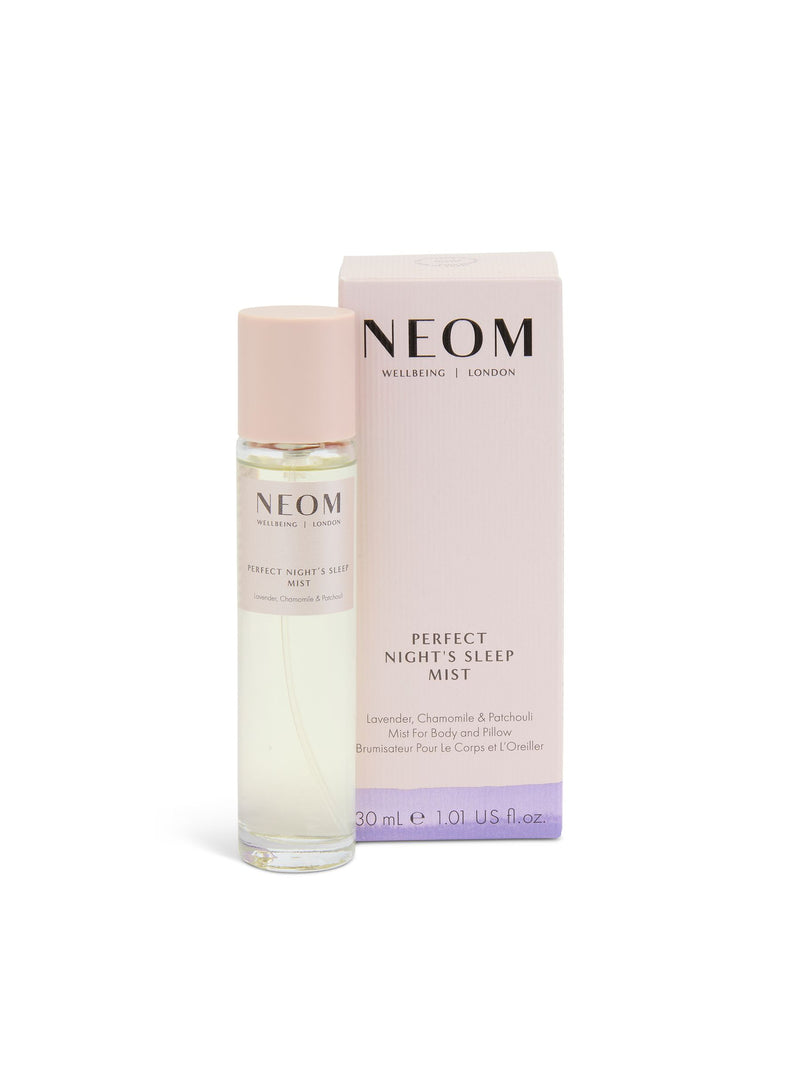 NEOM Perfects Night's Sleep Mist 30ml, imported from the UK