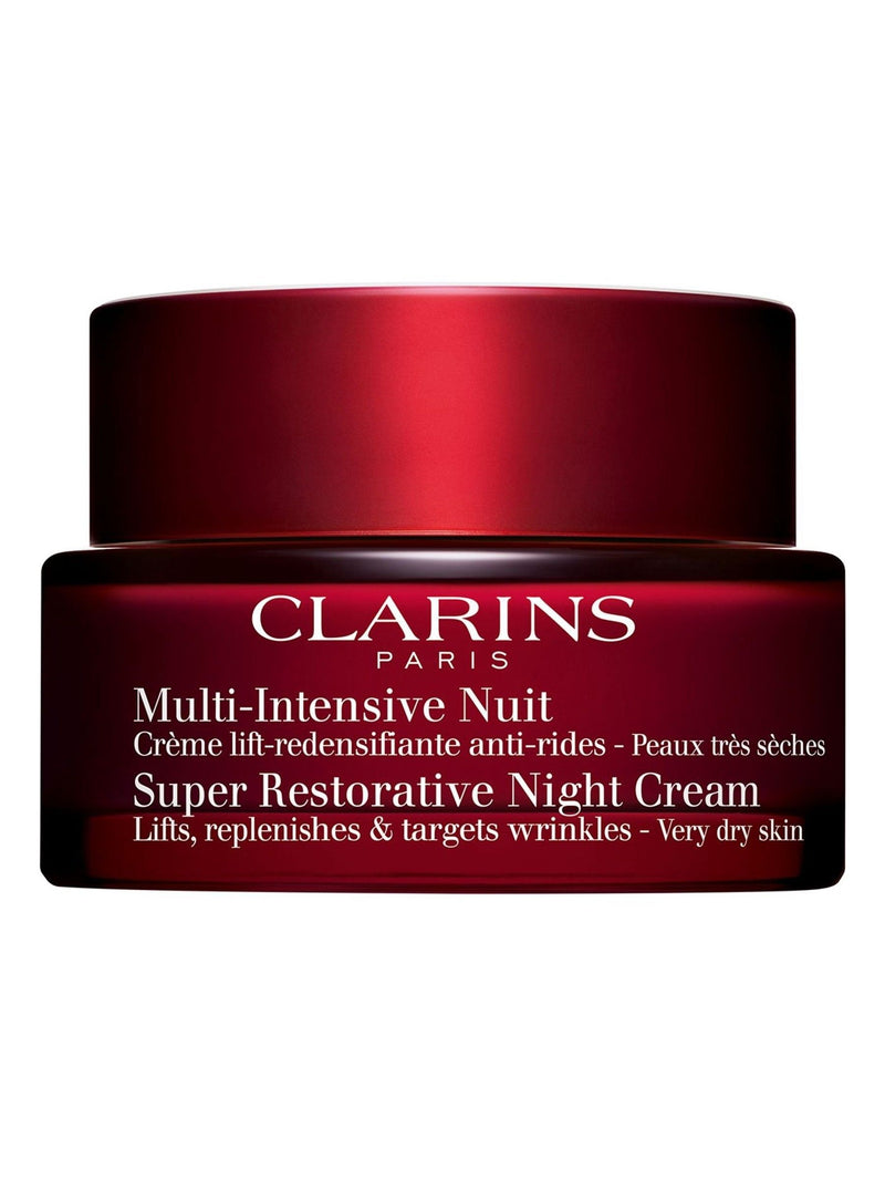 Clarins Super Restorative Night Cream for Very Dry Skin 50ml - British product